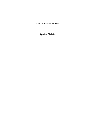 Agatha Christie - Hercule Poirot 27 - Taken at the Flood.pdf